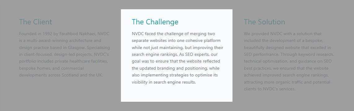 The Problem or Challenge section of a great case study, the example is one of the case studies of Boderia
