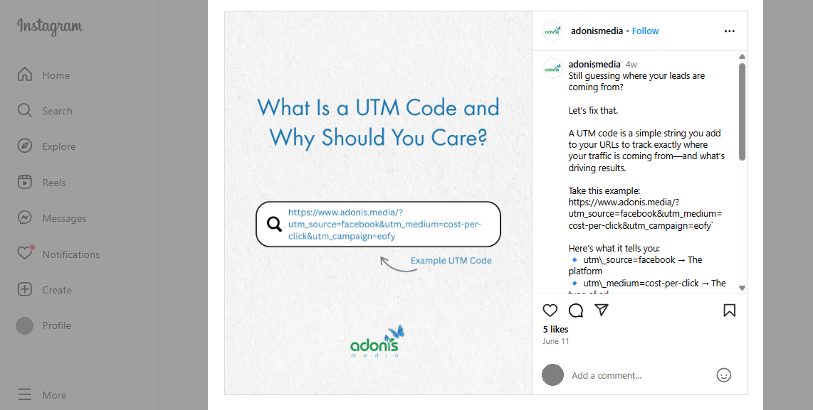 Instagram post of Boderia on Instagram when clicked on Google search results or Google Images